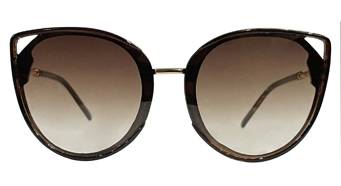 Brown Gradient Cateye Sunglasses - Bombay Optical