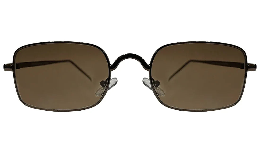 Brown Lenses Rectangle Sunglasses - Bombay Optical
