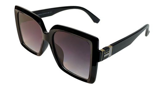 Black Big Square Sunglasses