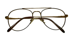 black-golden-aviator-eyeglasses-front-side
