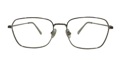 Silver Rectangle Eyeglasses