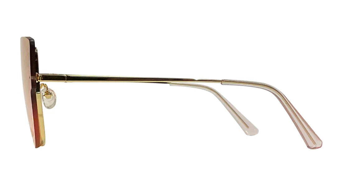 Brown Gradient Cateye Sunglasses - Bombay Optical