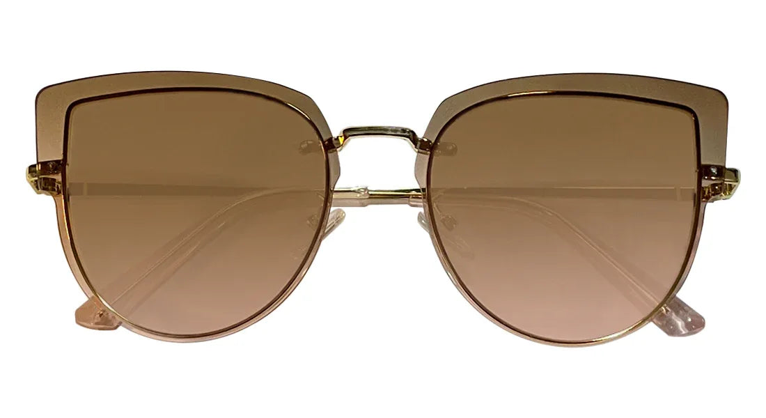 Brown Gradient Cateye Sunglasses - Bombay Optical