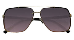 Retro Square Dark Purple Sunglasses