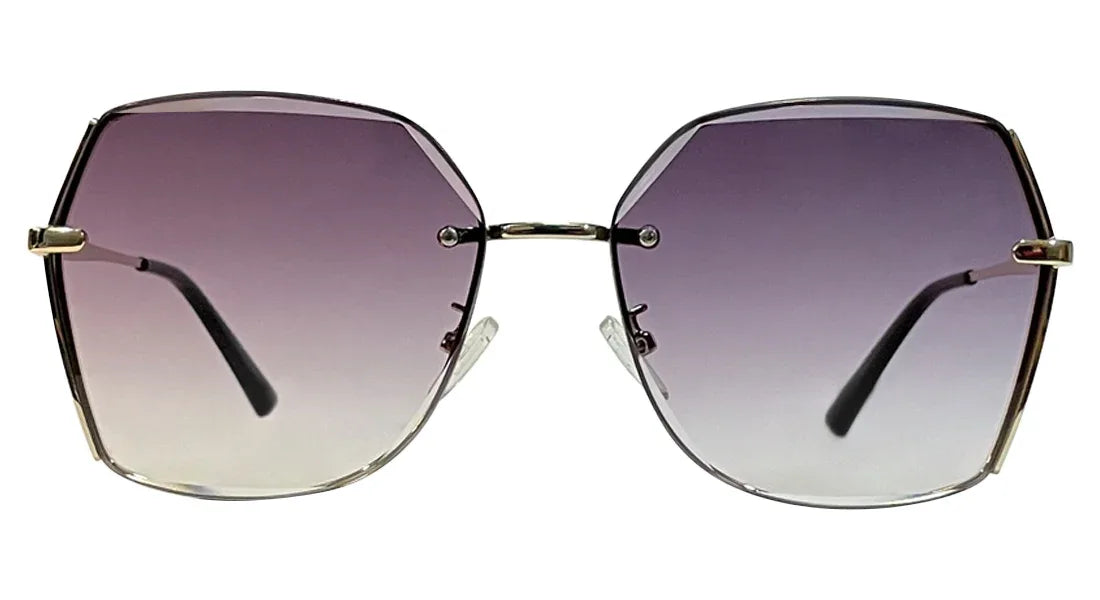 Diamond Cut Violet Gradient Sunglasses - Bombay Optical