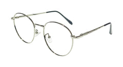 Round Silver Eyeglasses