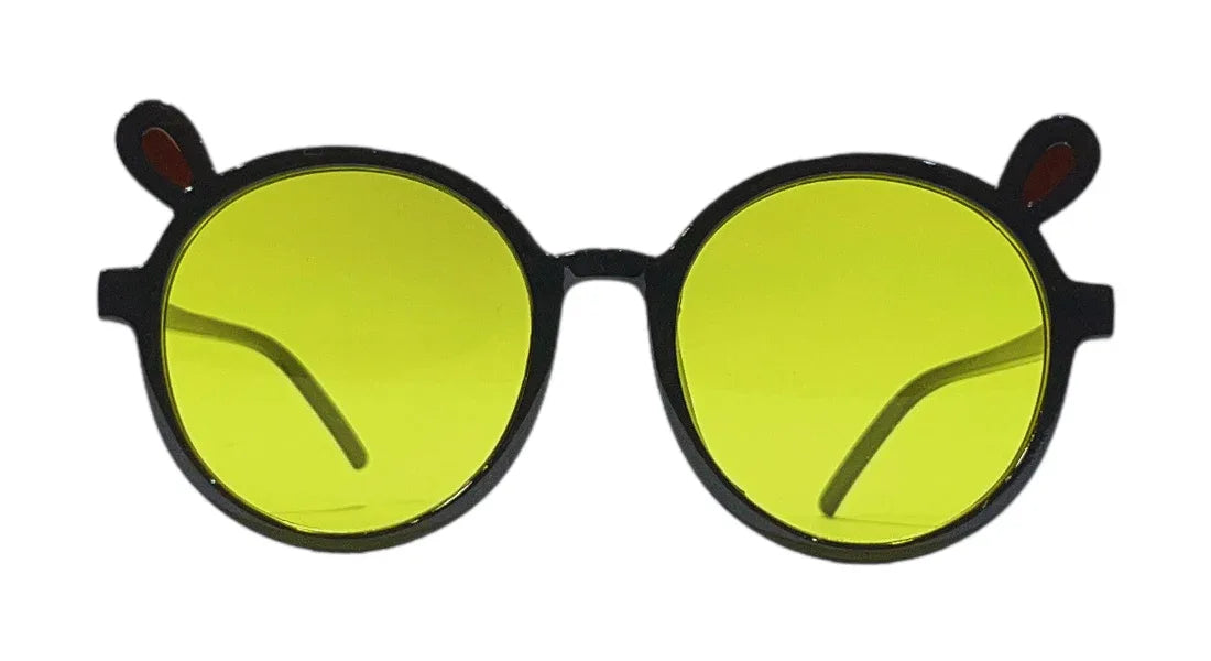 Yellow Lenses Round Sunglasses for Kids - Bombay Optical