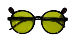 Yellow Lenses Round Sunglasses for Kids