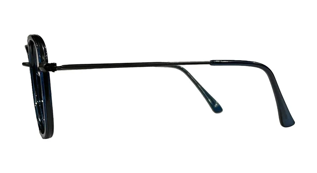 Dark Blue Square Eyeglasses - Bombay Optical