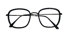 Dark Blue Square Eyeglasses