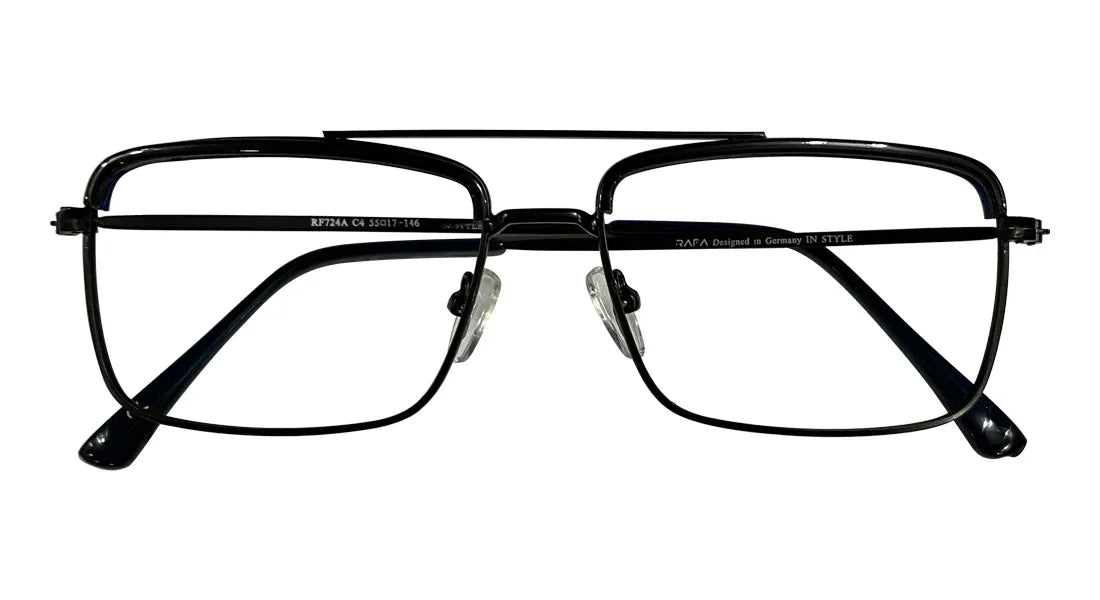 Dual Bridge Rectangle Eyeglasses – Bombay Optical