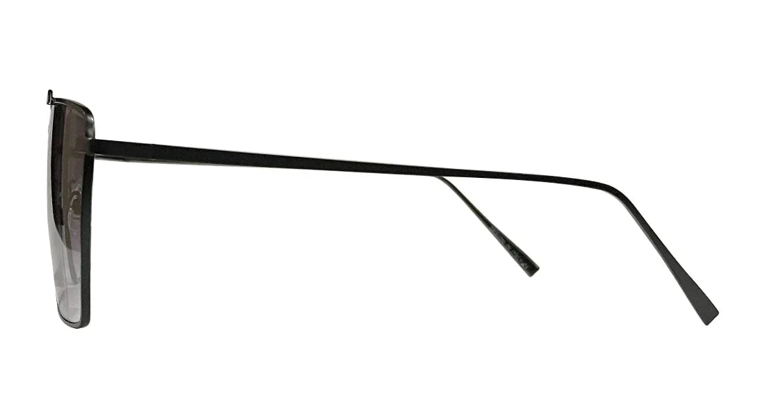 Full Rim Matte Black - Grey Square Sunglasses - Bombay Optical