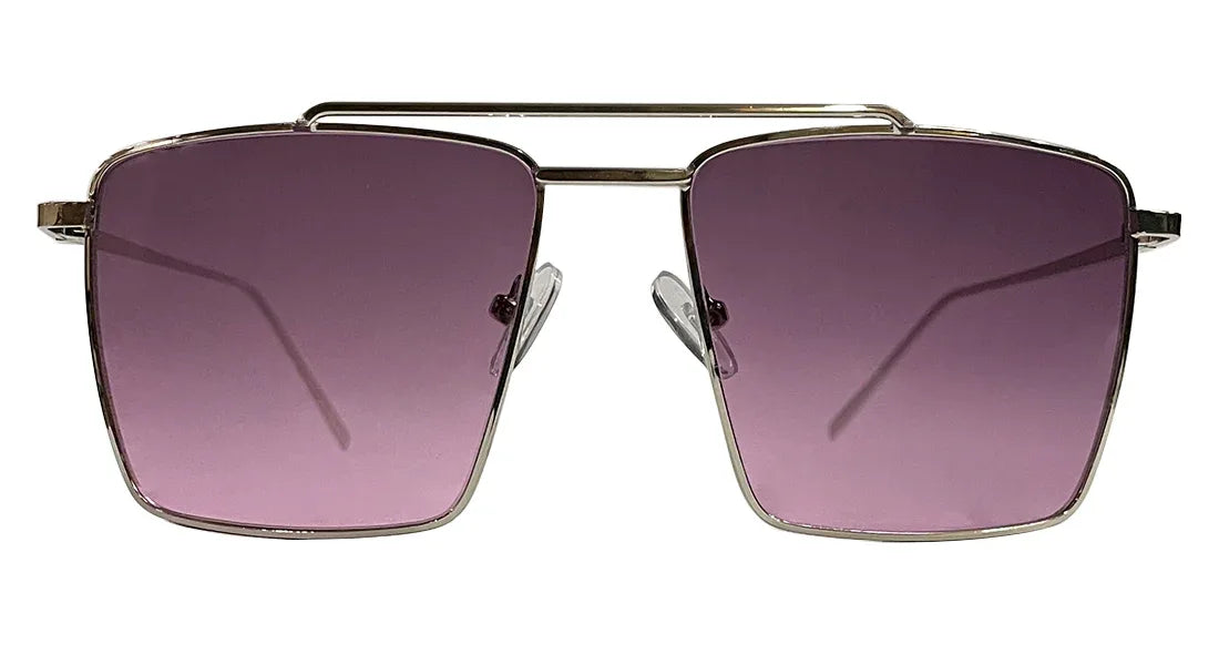 Full Rim Purple Square Sunglasses - Bombay Optical