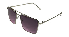 Full Rim Purple Square Sunglasses