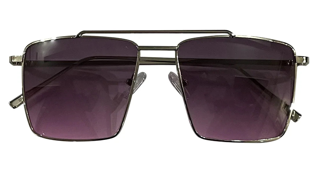 Full Rim Purple Square Sunglasses - Bombay Optical