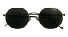 Golden Rim - Dark Green Lenses Sunglasses