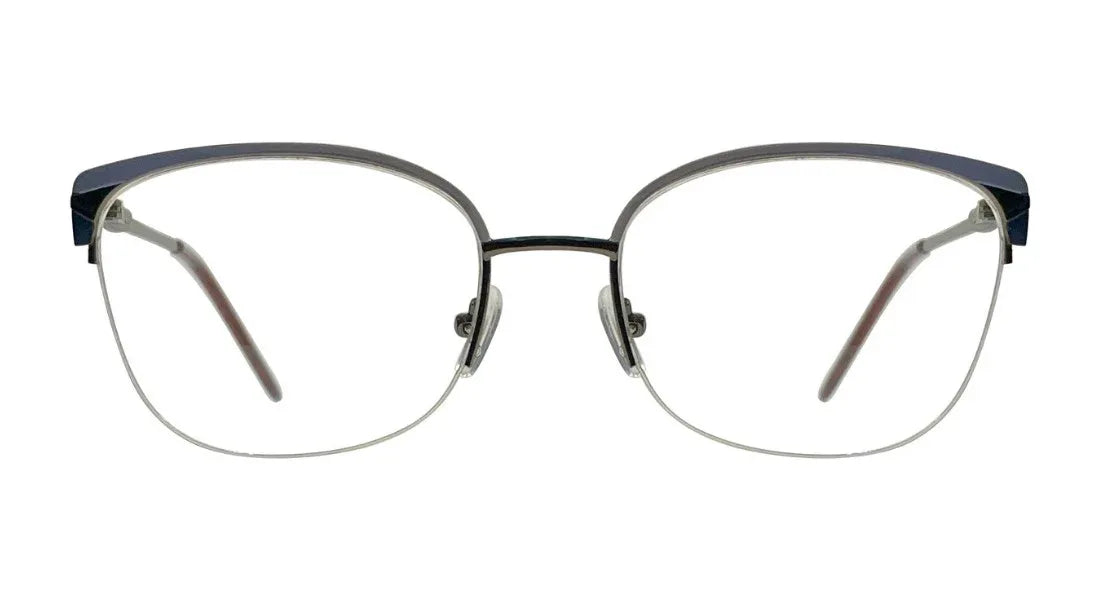 Gunmetal with Grey Cateye - Bombay Optical