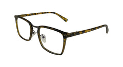 Havana Rectangle Eyeglasses