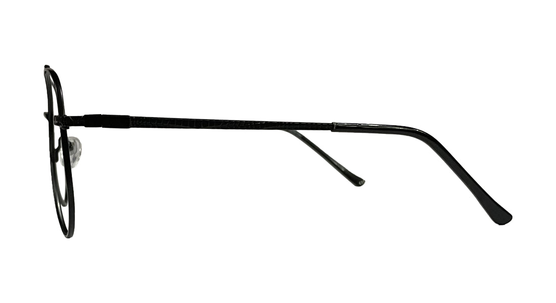 Buyr.com | Sunglasses | John Varvatos V514 Aviator Sunglasses, Matte Black,  15 mm