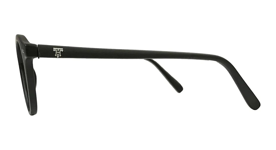 Matte Black Round Eyeglasses - Bombay Optical
