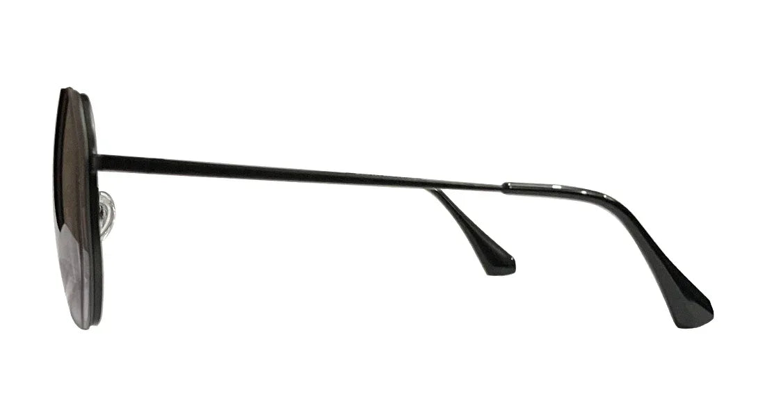 Purple and Matte Black Square Sunglasses - Bombay Optical
