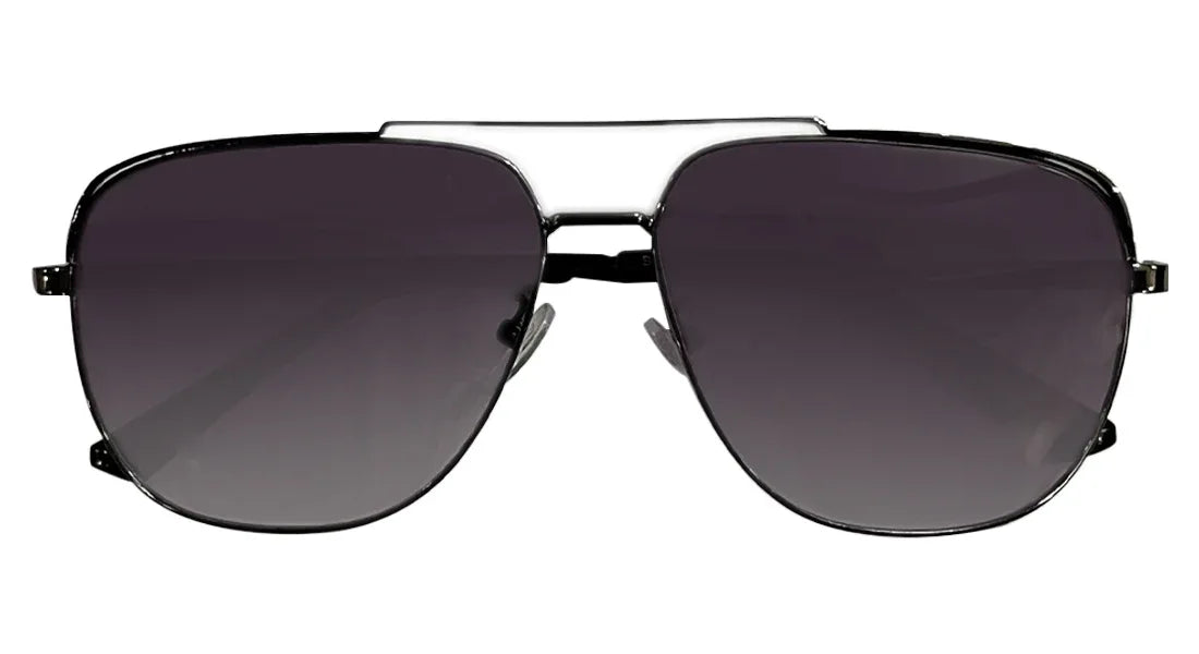 Purple Dual Bridge Aviator Sunglasses - Bombay Optical
