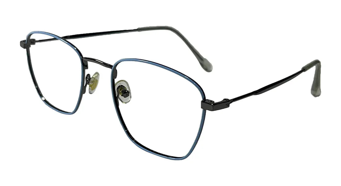 Skyblue Rim Rectangle Eyeglasses - Bombay Optical