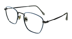 Skyblue Rim Rectangle Eyeglasses