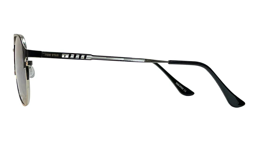 Tom Star Aviator Sunglasses with Blue Lenses - Bombay Optical