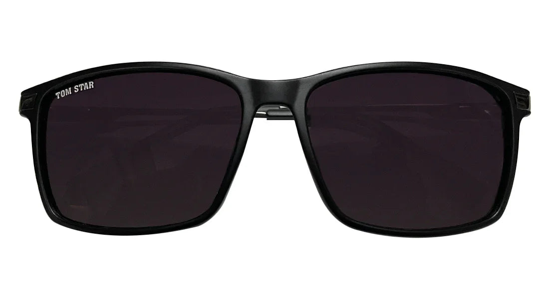 Tom Star Rectangle Sunglasses with Dark Purple Lenses - Bombay Optical