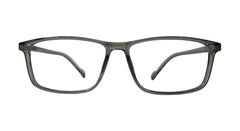 Transparent Black Eyeglasses