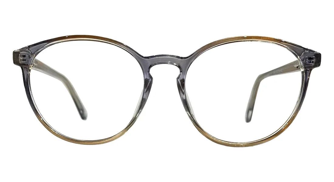 Transparent Violet & Brown Eyeglasses - Bombay Optical
