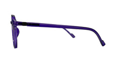 Violet Round Eyeglasses