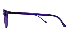 Violet Oval Eyeglasses