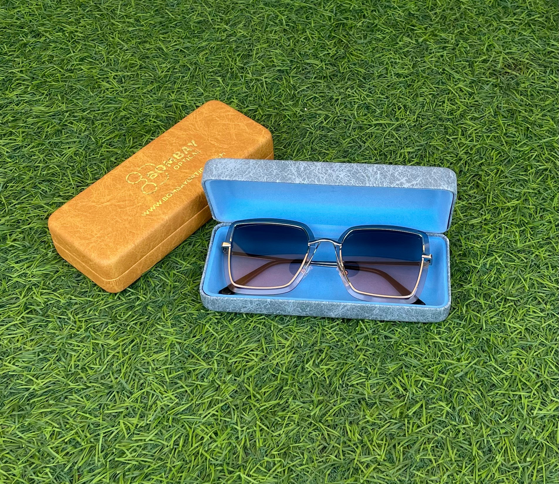Silver Frame with Two Tone Lenses - Bombay Optical